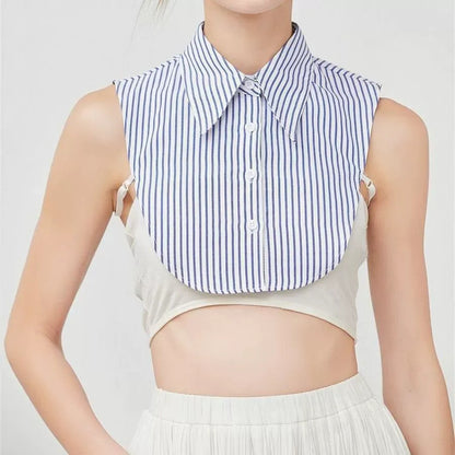 Women’s Detachable Collar Shirt – Versatile