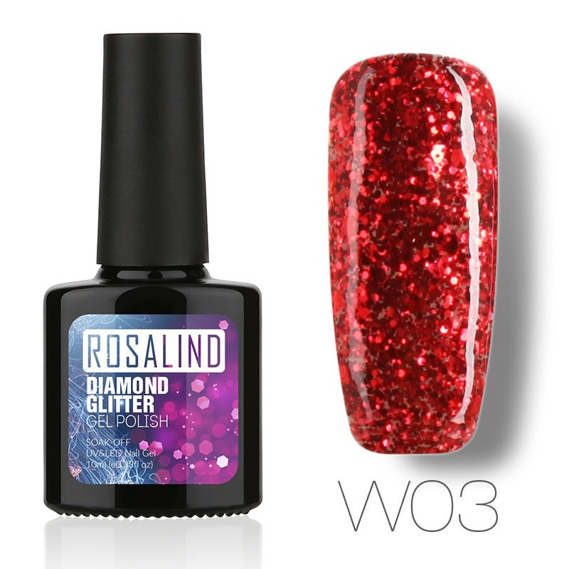 Diamond Nail Gel – Shiny Long-Lasting Gel Polish for Sparkling Nail Art