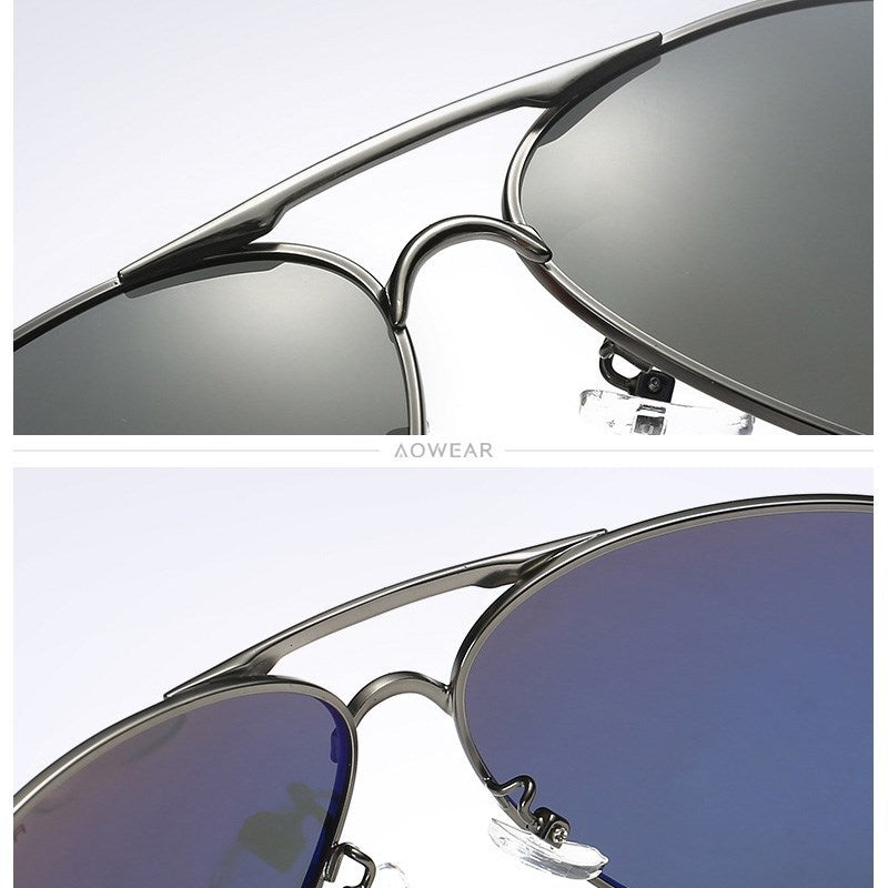 Sun Glasses Men Travel For Pilot Sunglasses Big Frame
