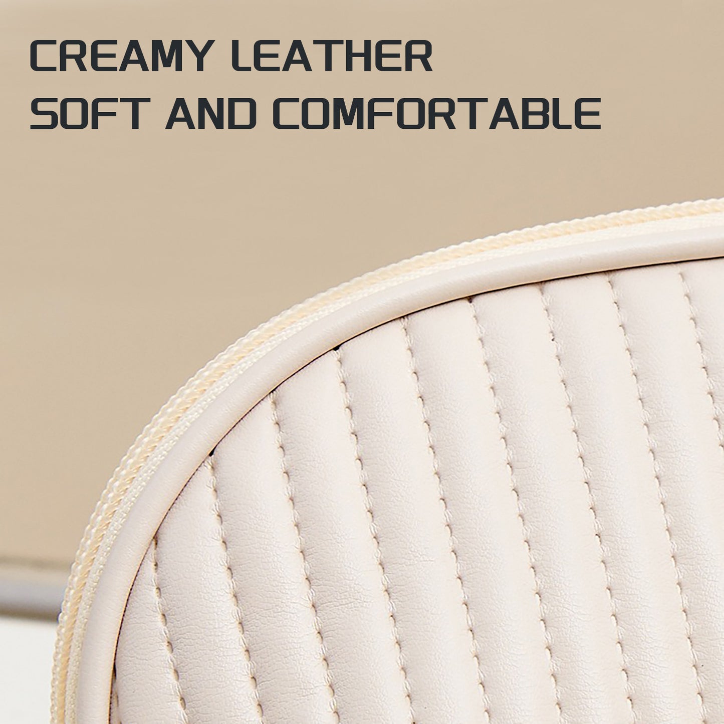 Round Cake Cosmetic Travel Bag Set Waterproof PU