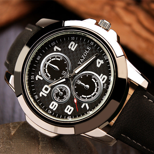 Men’s Creative Quartz Watch – Stylish & Modern Design