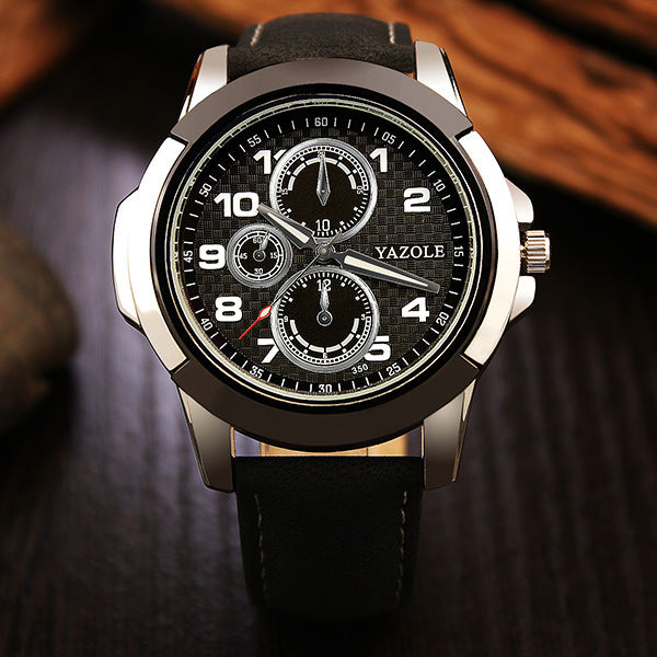 Men’s Creative Quartz Watch – Stylish & Modern Design