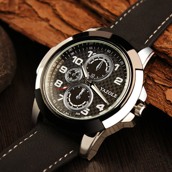 Men’s Creative Quartz Watch – Stylish & Modern Design