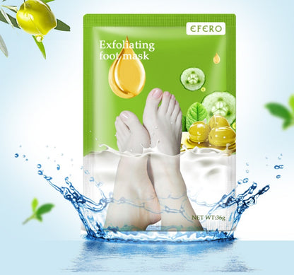 Exfoliating Foot Mask – Peeling Pedicure Socks for Dead Skin & Cracked Heels