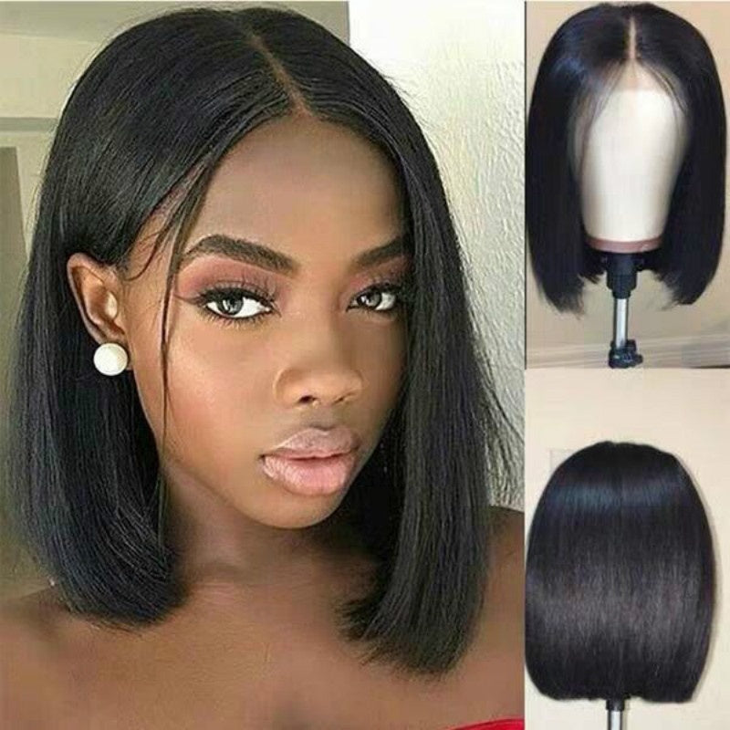 Short Bob Human Hair Wig for Women – Brazilian Remy