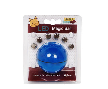 LED Laser Rolling Cat Toy Ball – Electronic Interactive Play Toy for Pets