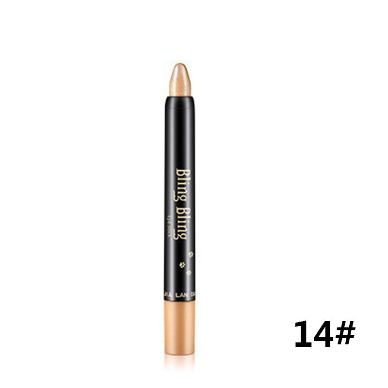 Pearlescent Eyeshadow Pen – Waterproof Shiny Gel Stick (15 Colors)