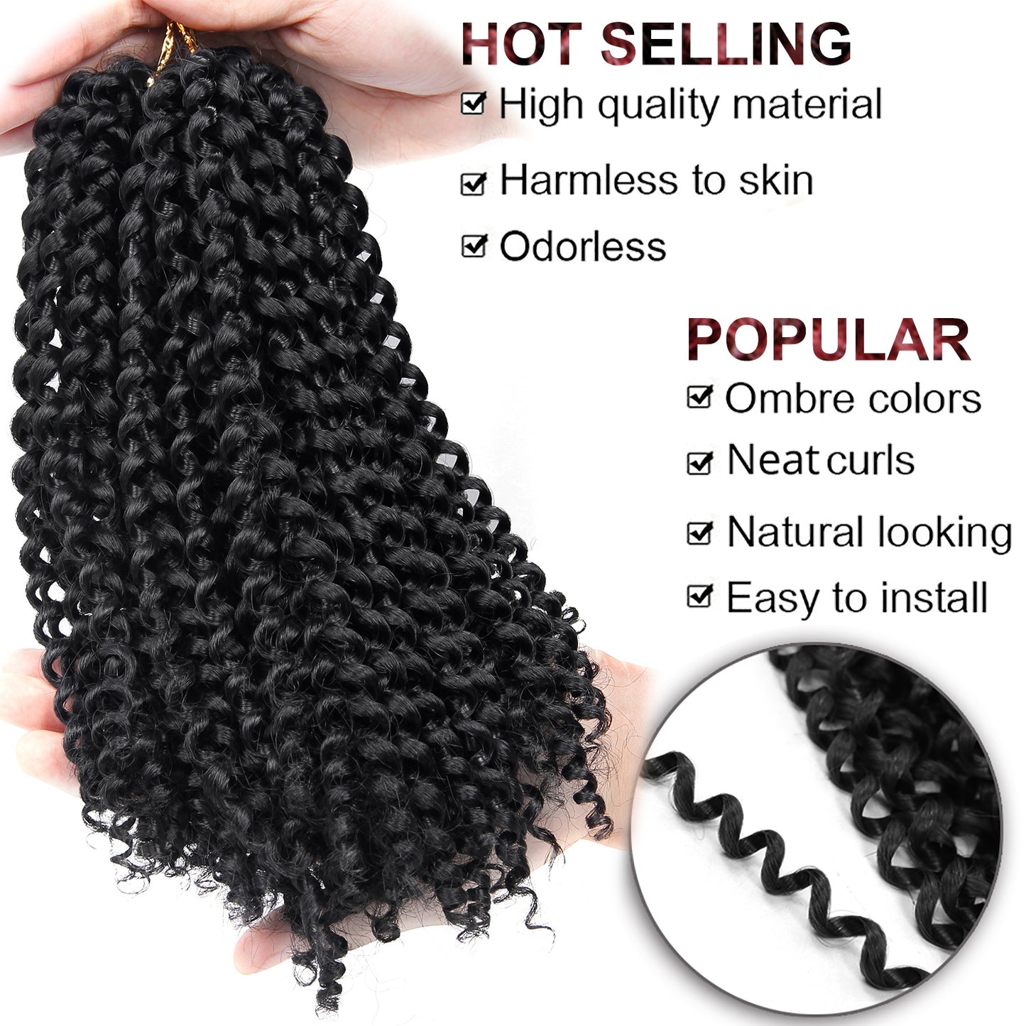African Style Crochet Hair Extension