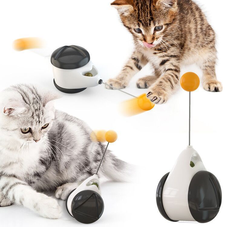 Automatic Lifting Cat Toy – Interactive Smart Teaser Ball