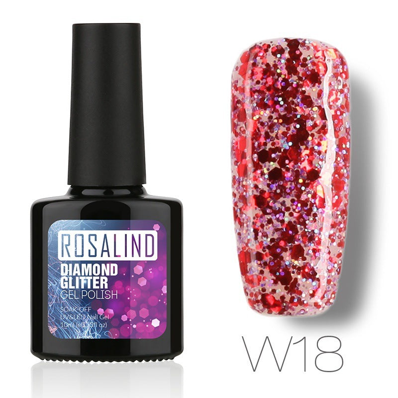 Diamond Nail Gel – Shiny Long-Lasting Gel Polish for Sparkling Nail Art