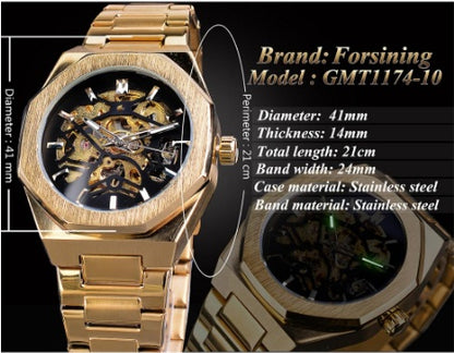 Men’s Automatic Mechanical Watch – Classic Luxury Design