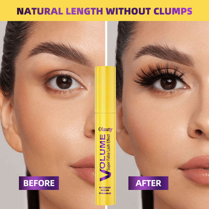 Long Lasting Non Smudge Fiber Plump Curling Mascara