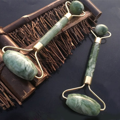 Jade Face Roller – Facial Massager for Tension Relief & Skin Care