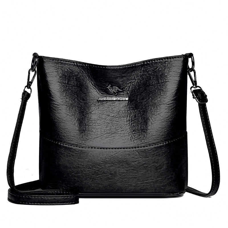 Women’s Large Soft Leather Shoulder Bag