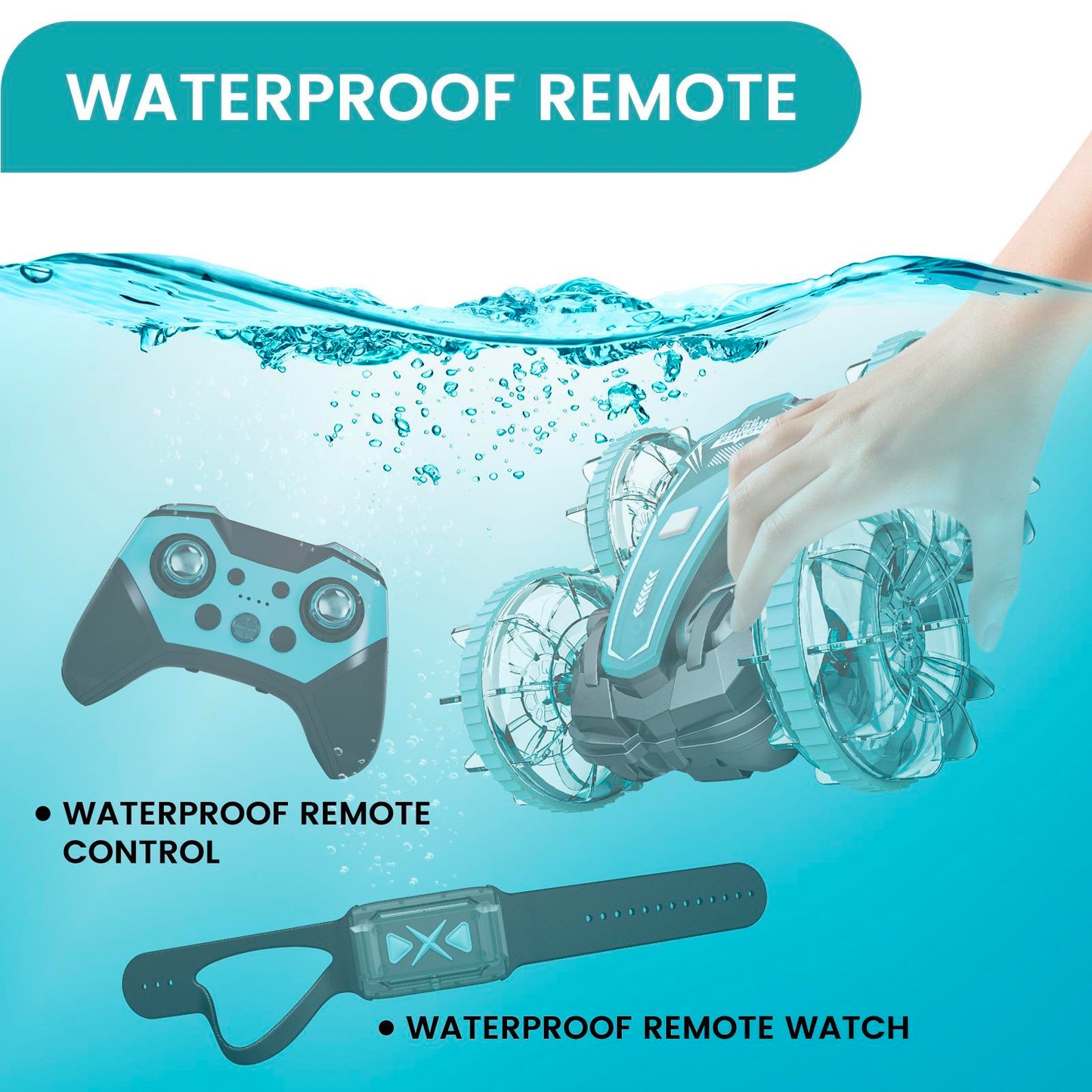 Amphibious Remote Control Car,Only Supports