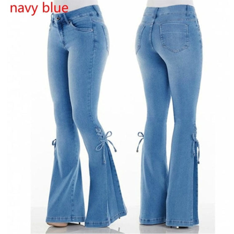 Women’s Mid-Waist Stretch Denim Jeans
