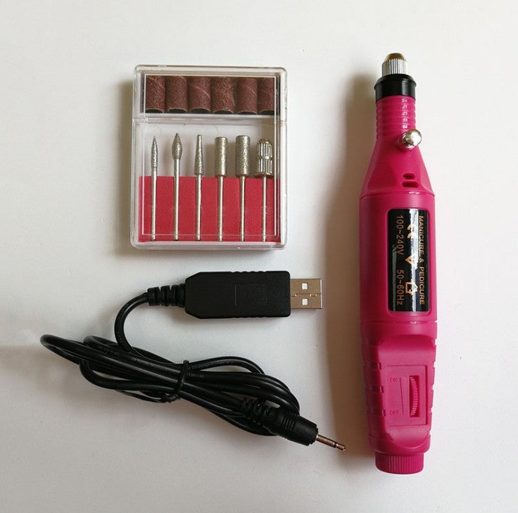 Electric Nail Polish Machine Pen – Professional Nail Art Drill Tool for Manicure & Pedicure