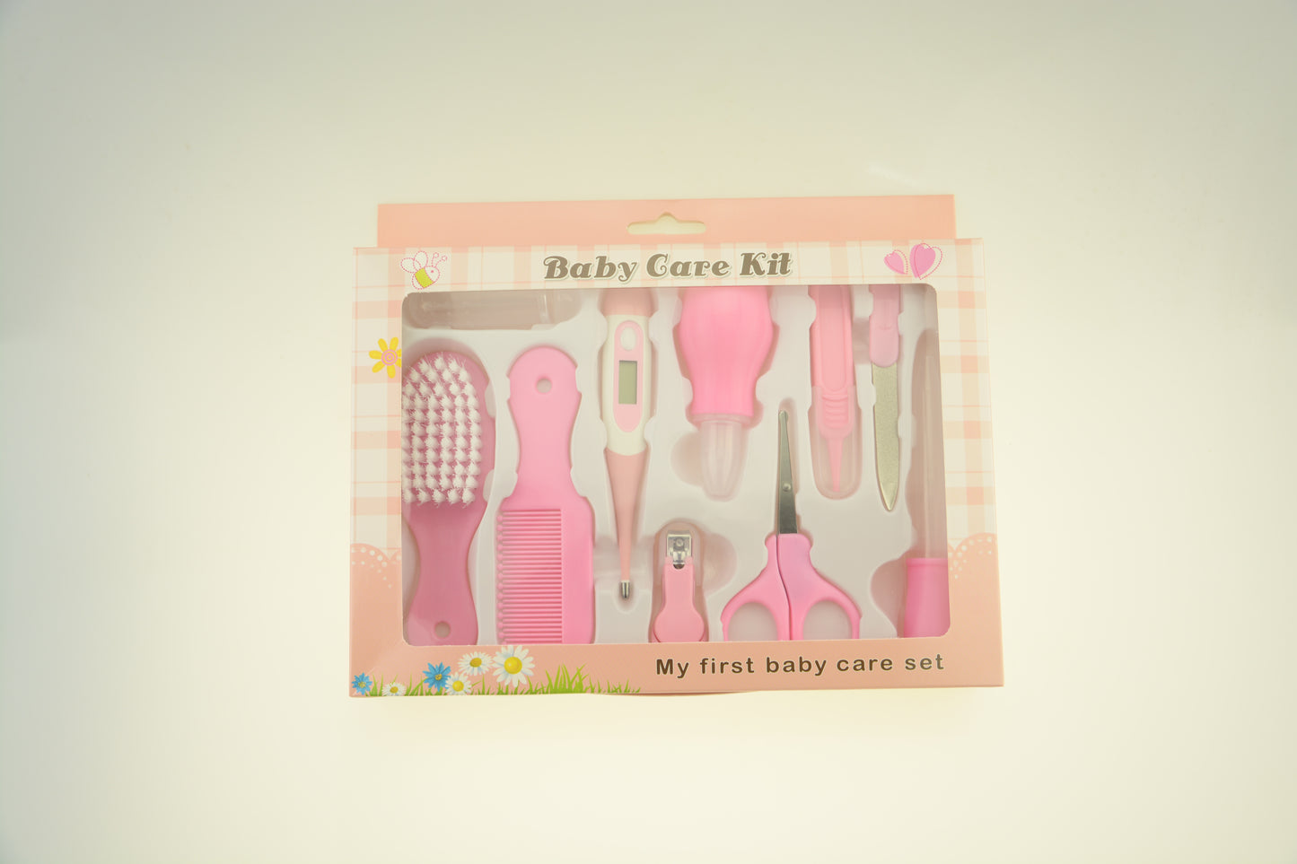 Maternal & Infant Care Set – Thermometer, Nasal Care & 10-Piece Baby Manicure Nail Clipper Kit