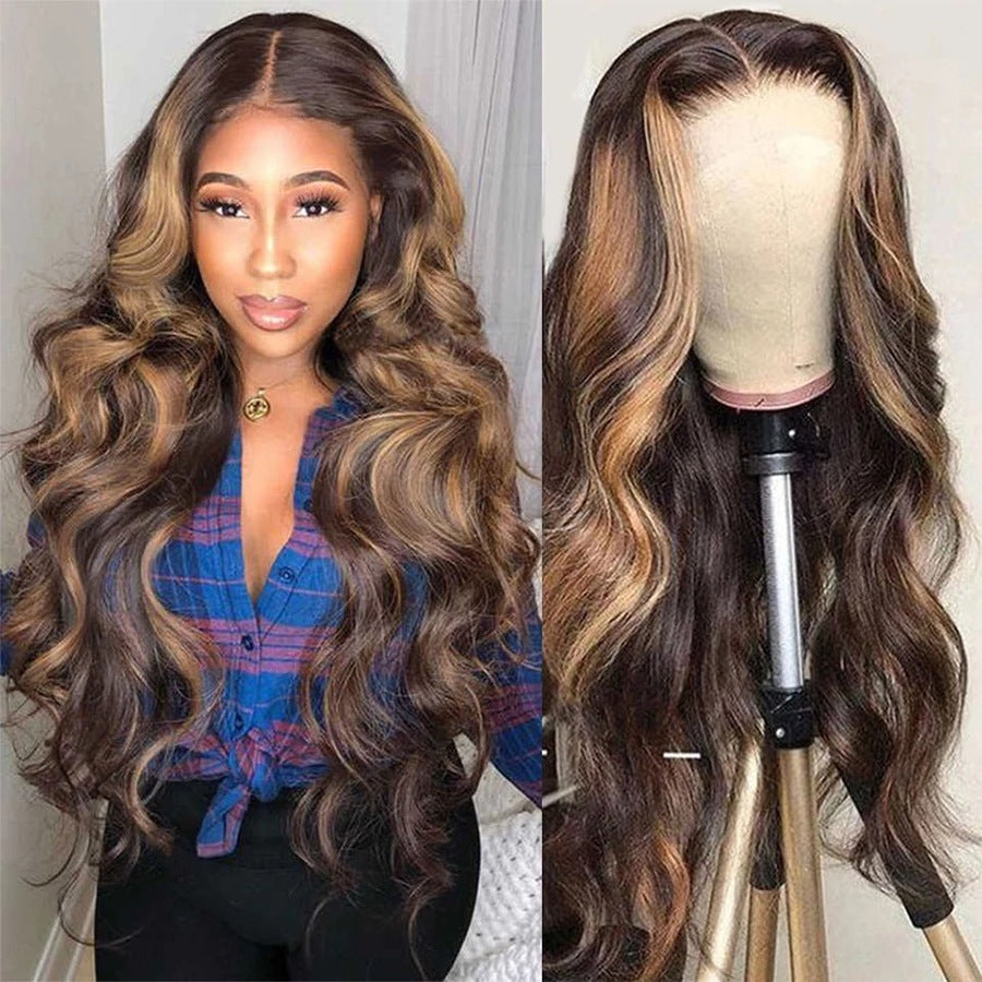 Big Wave Human Hair Wig – Medium & Long Curly Style