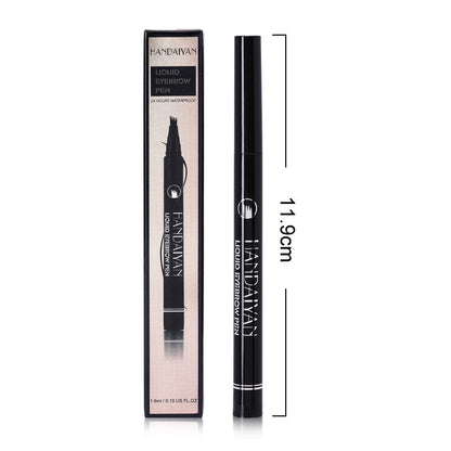4-Head Liquid Eyebrow Pencil – Multi-Function Tattoo Brow Pencil
