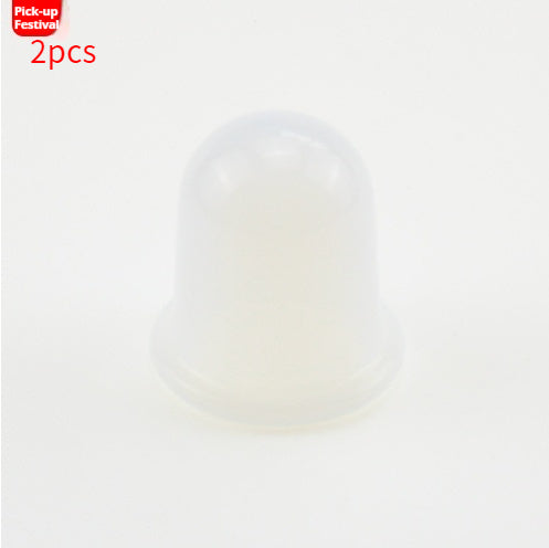 Silicone Vacuum Cupping Therapy Set – Transparent Medium Cup