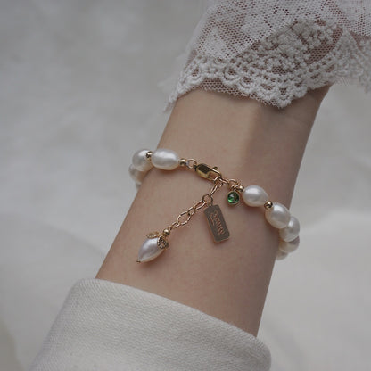 Zircon Pearl Bracelet – Fashion Luxury Jewelry