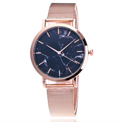 Women’s Vansvar Quartz Marble Wristwatch