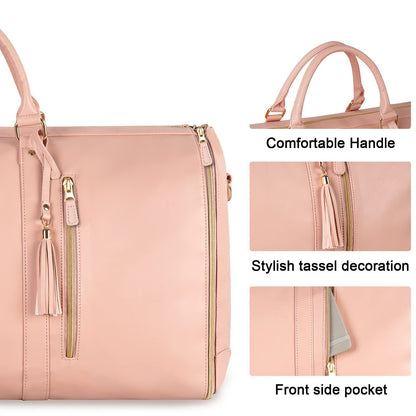 Large Capacity Women's Travel Duffle Bag & Suit Tote