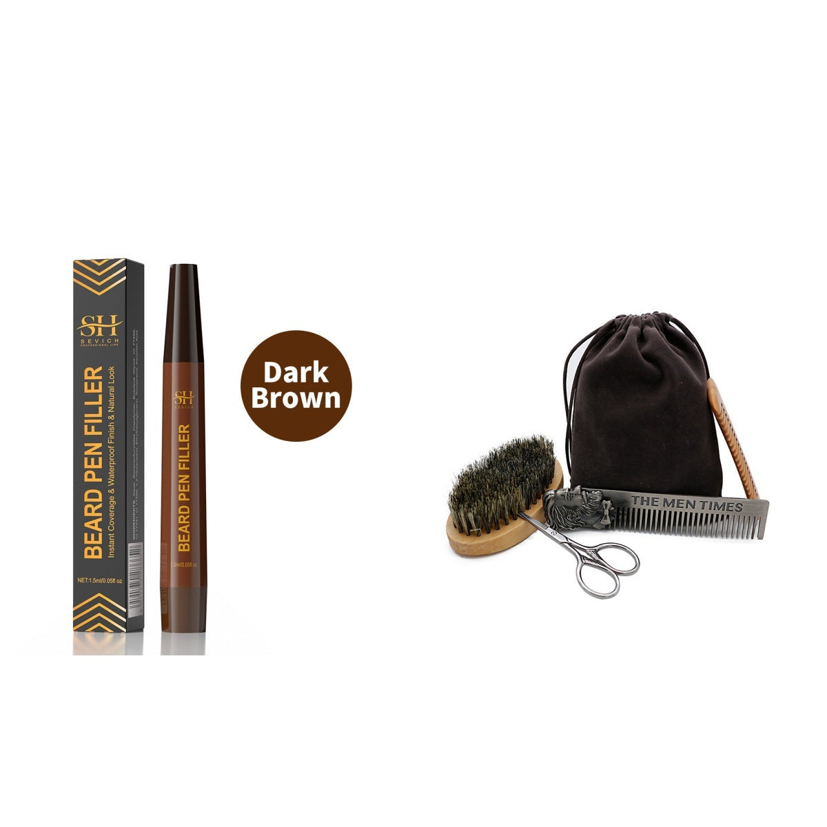 Men’s Beard & Eyebrow Filler – Waterproof