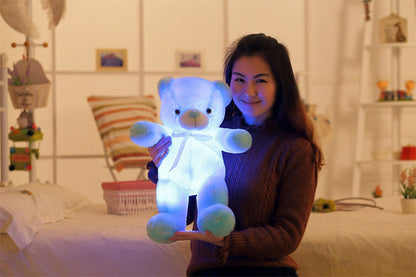 LED Teddy Bear Plush – Glowing Stuffed Toy & Kids Gift