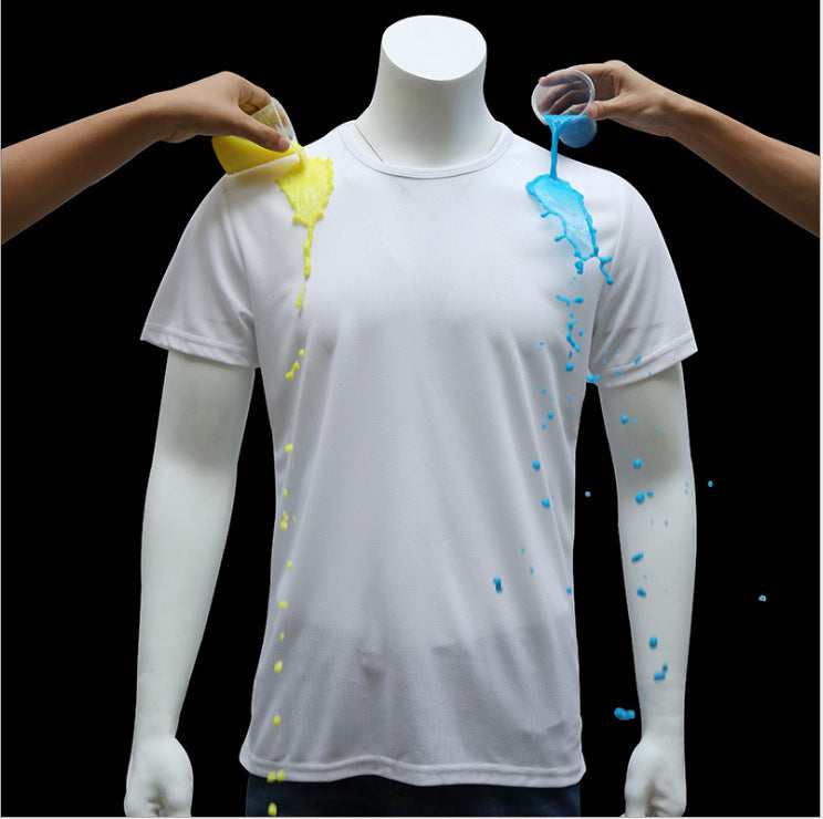 Quick-Dry Waterproof T-Shirt – Anti-Fouling Half Sleeve Couple Top