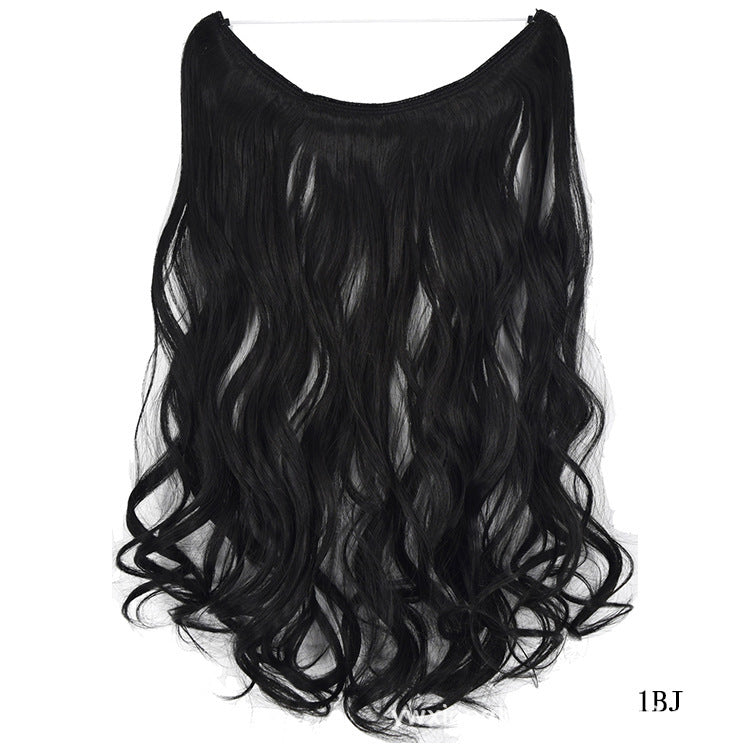 22-Inch Invisible Wire Hair Extension – Silky Straight Synthetic