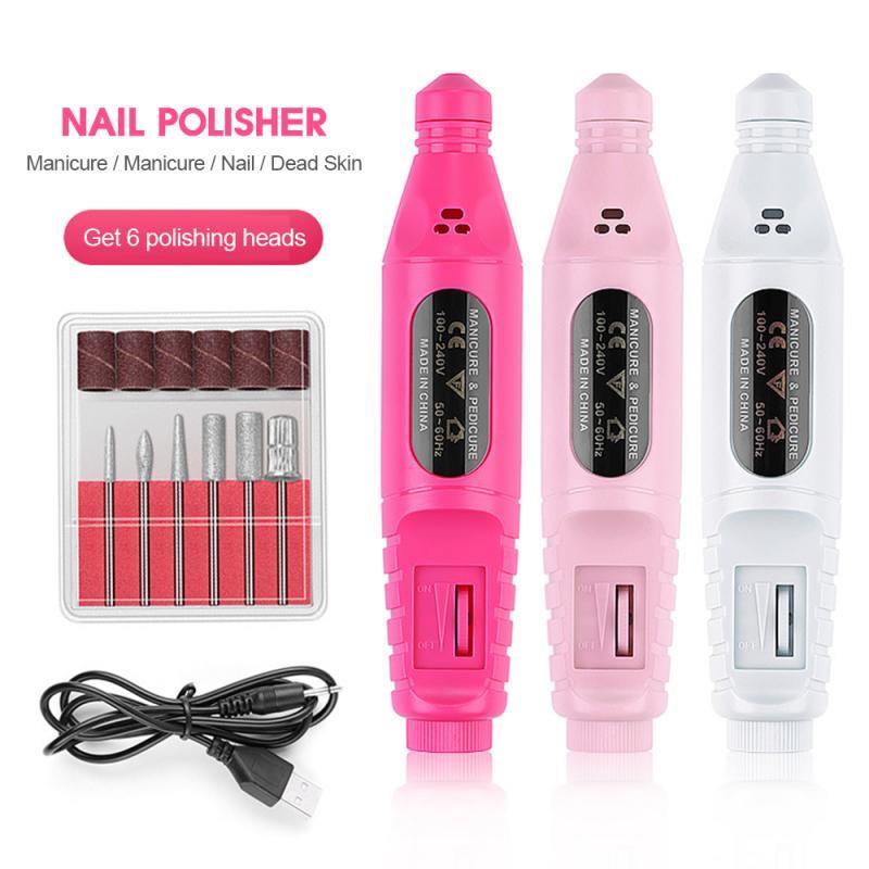 Electric Nail Polish Machine Pen – Professional Nail Art Drill Tool for Manicure & Pedicure