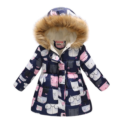 Kids’ Winter Cotton Padded Jacket – Warm Outerwear