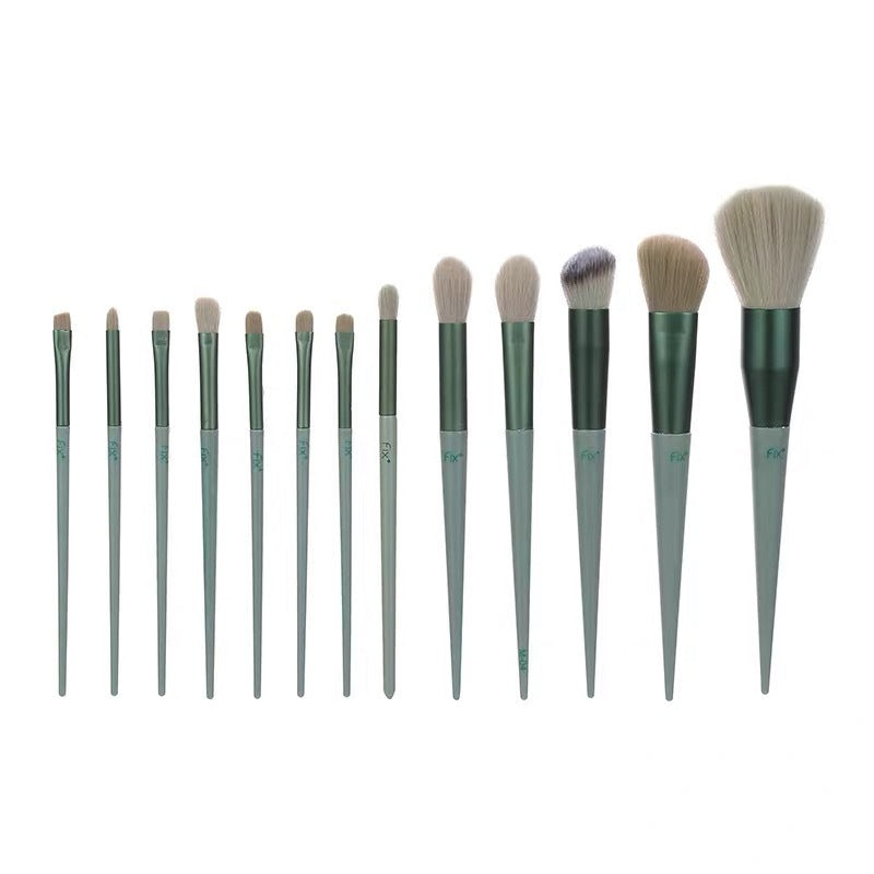 13-Pcs Makeup Brush Set – Foundation, Eyeshadow & Blush Brushes