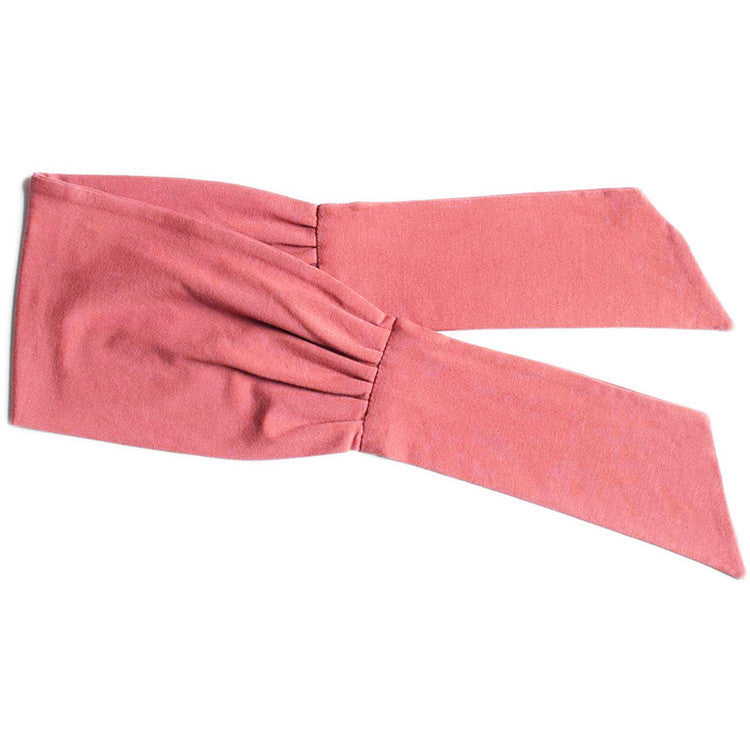 Knotted Yoga Hair Band – Elastic Sports Headband Bandana