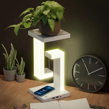Floating Wireless Charging Lamp – Balance Table Lamp