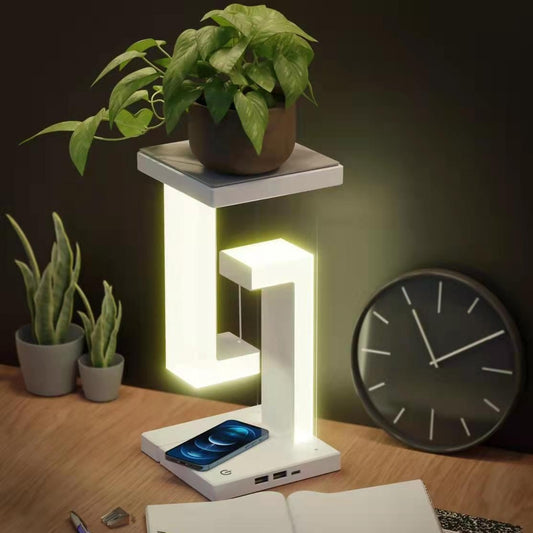 Floating Wireless Charging Lamp – Balance Table Lamp