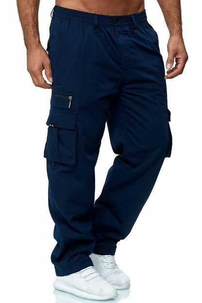 Men’s Casual Multi-Pocket Cargo Pants