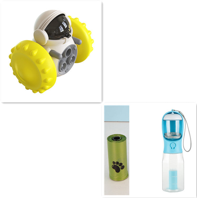 Interactive Balance Car Pet Toy – Slow Feeder Smart Toy for Cats & Dogs