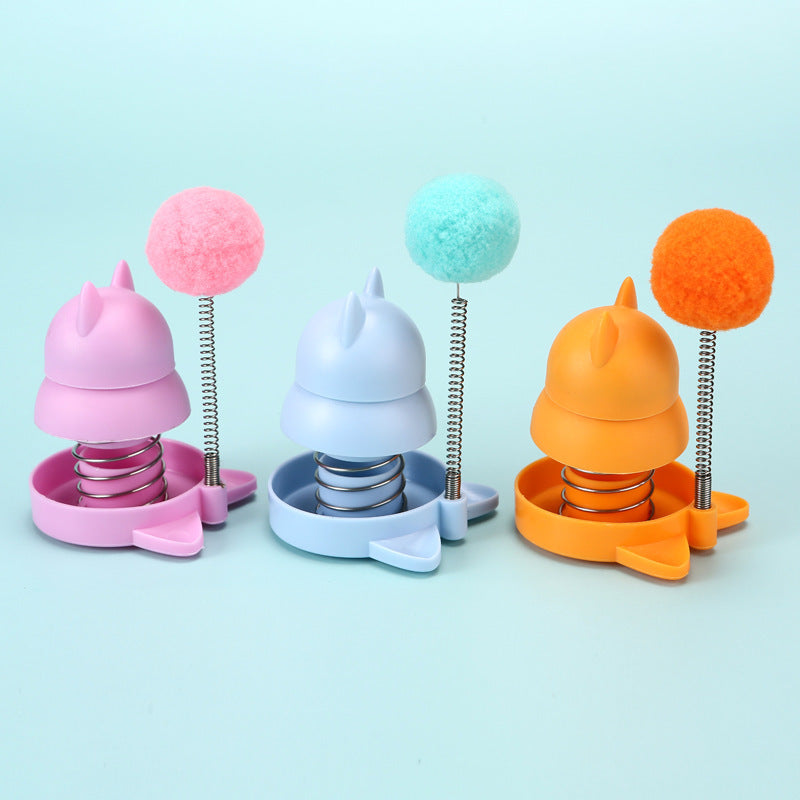 Lucky Cat Licking Mint Ball – Hairball Relief, Teeth Cleaning & Boredom Relief Cat Toy