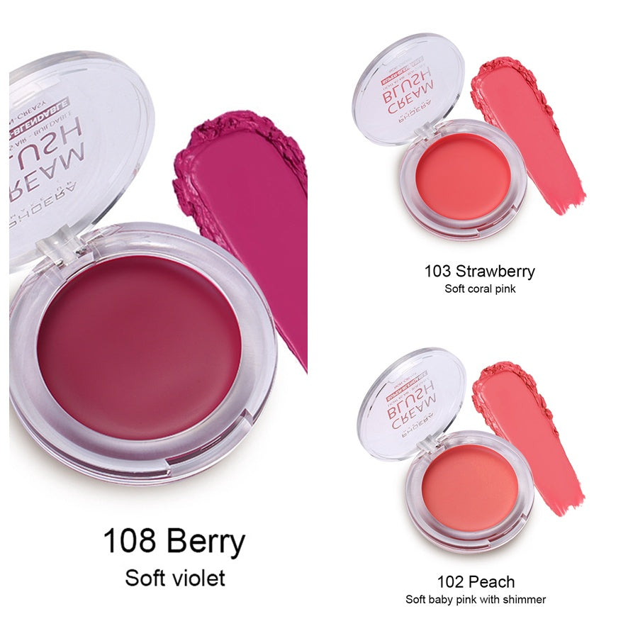 "PHOERA Light & Brightening Cream Blush Makeup"