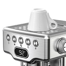 Geek Chef 20-Bar Espresso Machine – Coffee Maker with Milk Frother