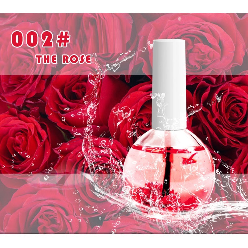 Nail Beauty Treatment Oil – Dried Flower Nutrition Base Coat & Moisturizing Nail Care Solution