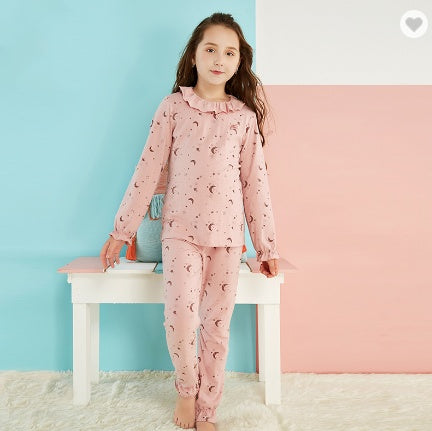 Girls’ Cotton Pajamas – Soft & Cozy Sleepwear