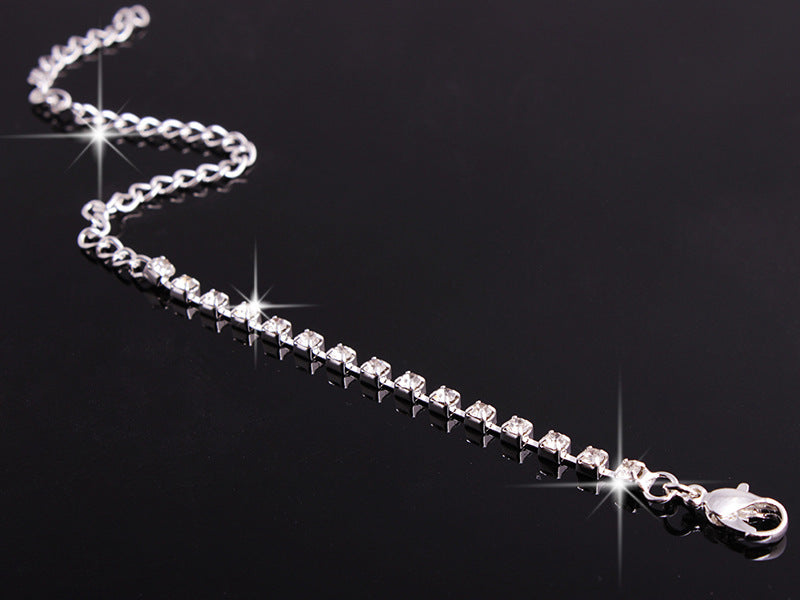 4-Piece Rhinestone Jewelry Set for Women