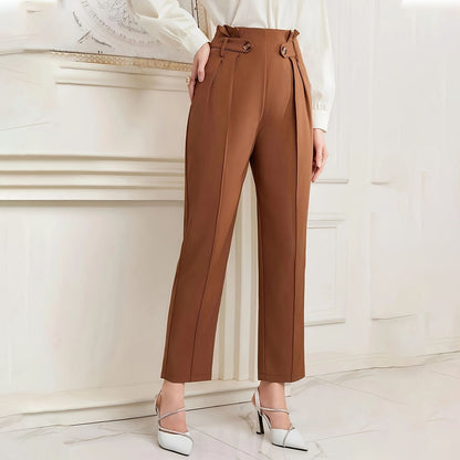 Women’s Straight Ankle Pants – Casual & Work Trousers