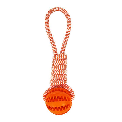 Interactive Dog Treat Chew Ball