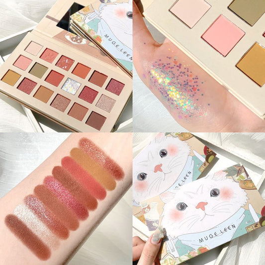 Waterproof Pearl Light Eyeshadow Powder
