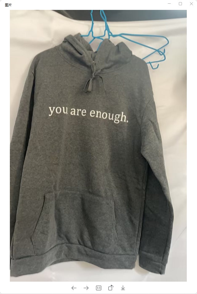 Women’s Plush Letter Print Hoodie with Kangaroo Pocket
